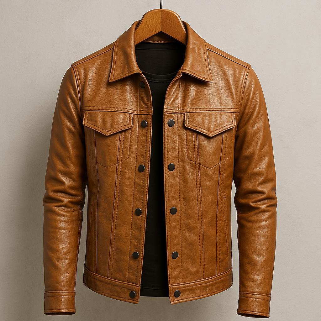 The Iconic Luxe Leather Jacket